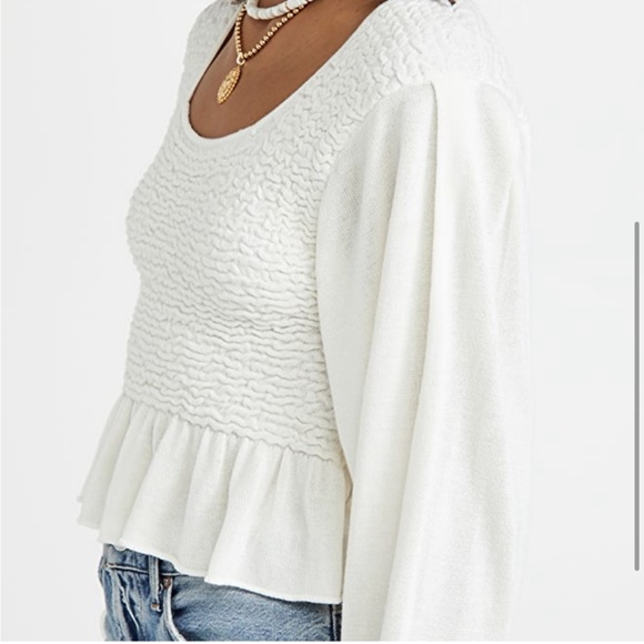 Free People Free Spirit Pullover in Cream - Picture 11 of 11